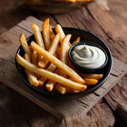 Fries with Garlic Toum